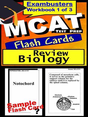 cover image of MCAT Test Biology&#8212;Exambusters Flashcards&#8212;Workbook 1 of 3